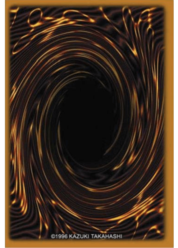 Back of a Yu-Gi-Oh! trading card showing clean condition